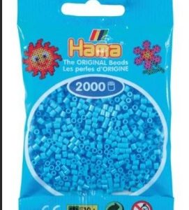 2000 perles bleues