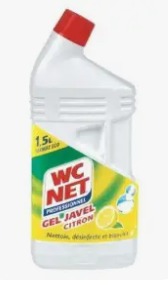 Gel wc net professionnel au citron 1,5l