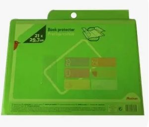 protège cahier 21*29,7 auchan