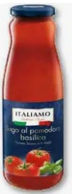 Sauce tomate au basilic italiamo 700g