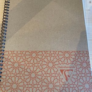 Cahier 21*29.7 petit carreaux spirale carton 160 pages