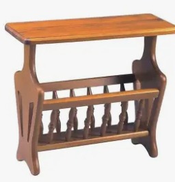 Porte revue en bois avec tablette occasion