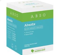 Bande adhésif extensible 10m*5cm abso