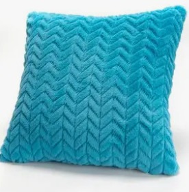Coussin et housse à fermeture éclair Amadeus bleu ciel