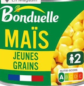 Mais jeune grain 150g Bonduelle