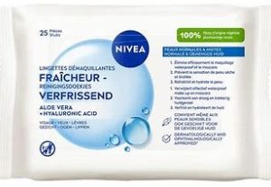 Lingettes démaquillantes fraicheur Nivea