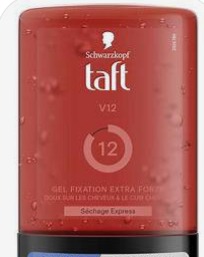 Gel fixation extra forte pour cheveux Taft