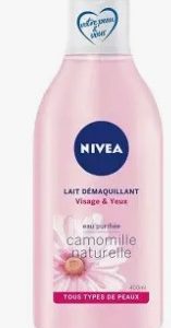 Lait démaquillant à la camomille naturelle Nivea