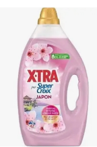 Lessive 42 lavages xtra super croix Japon