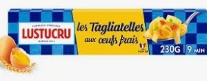 pâte Tagliatelles aux oeufs Lustucru 230g