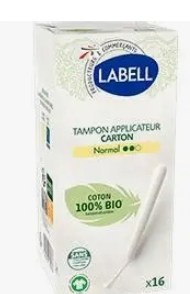 Tampon applicateur carton *16 labell