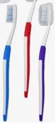 Lot de 4 brosses à dents souple dentalux