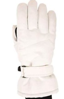 Gants blancs taille M pour femmes