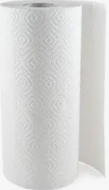 rouleau d'essuie tout individuel blanc