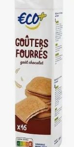 Bn gouters fourrés chocolat éco +