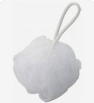 Fleur de douche blanche