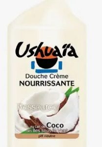 Gel douche Ushuaia lait de coco 280 ml