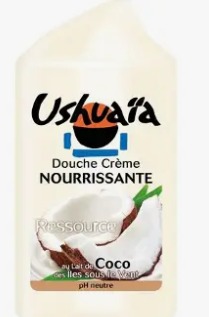 Gel douche Ushuaia lait de coco 280 ml