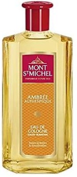 eau de cologne Mont St Michel ambrée authentique