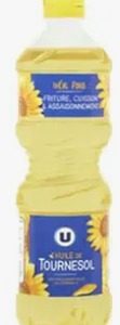 Huile de tournesol 1 litre U