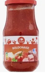 Sauce tomate bolognaise épicée 420 g